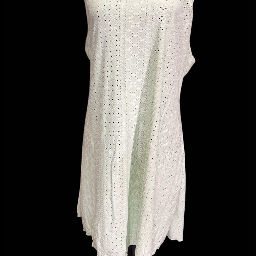 Elegant Green Eyelet Nighdress or Sundress